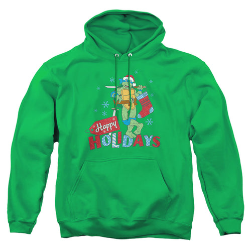 Teenage Mutant Ninja Turtles Happy Holiday Sparkly Christmas Pullover Hoodie