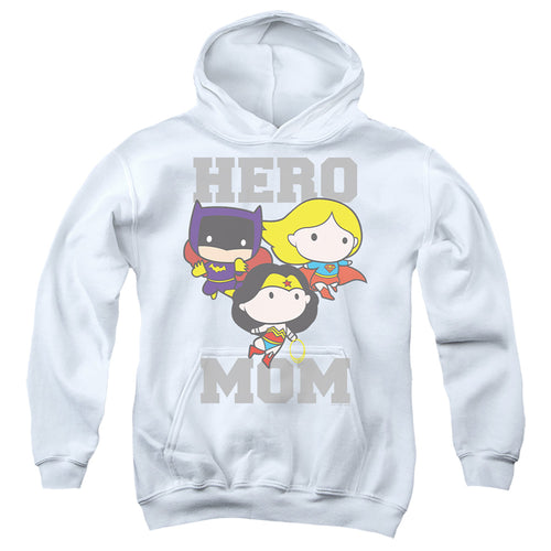 Justice League Hero Mom Chibi Youth Hoodie