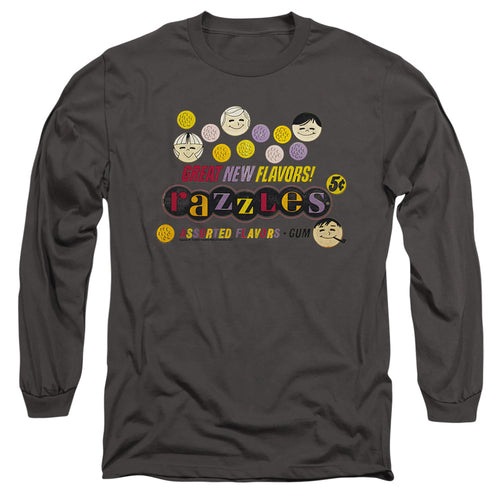 Dubble Bubble Razzles Retro Box Long Sleeve T-Shirt
