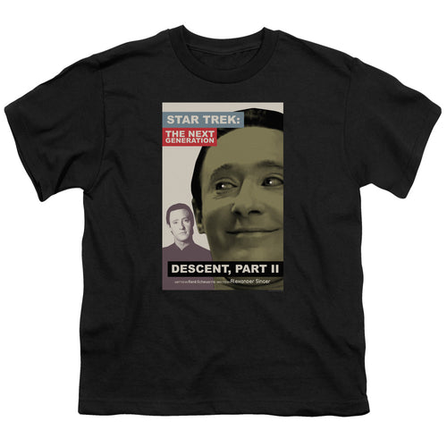 Star Trek Descent Part II Black Youth/Toddler T-Shirt