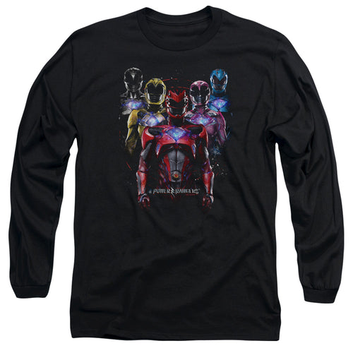 Mighty Morphin Power Rangers: The Movie Team of Rangers Long Sleeve T-Shirt