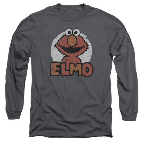 Sesame Street Elmo Name Long Sleeve T-Shirt