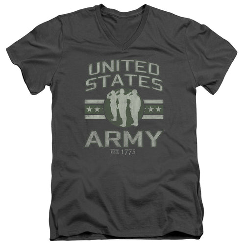 US Army Soldiers Crest V-Neck T-Shirt