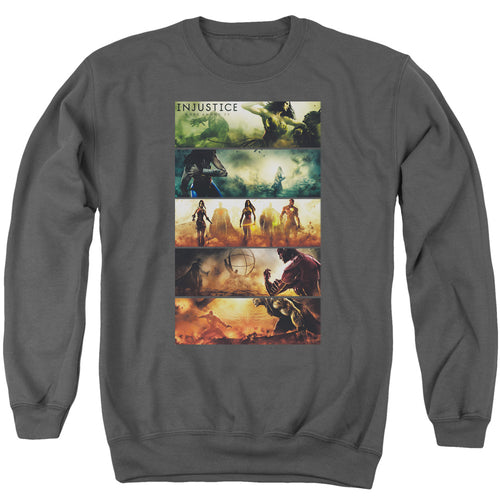 Injustice Panels Crewneck Sweatshirt