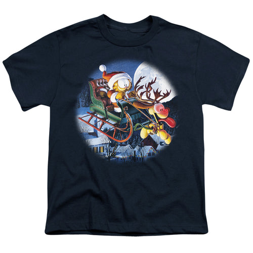 Garfield Moonlight Ride Youth/Toddler T-Shirt