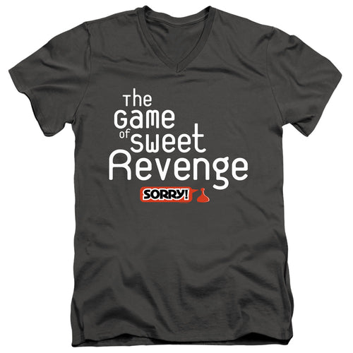 Sorry The Game of Sweet Revenge V-Neck T-Shirt