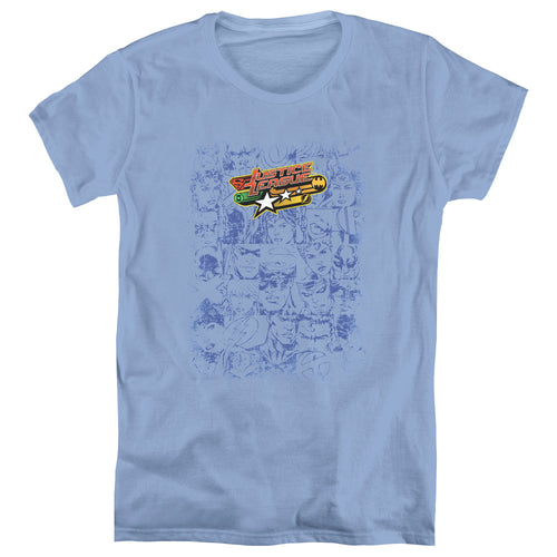 Justice League On Call Womens T-Shirt