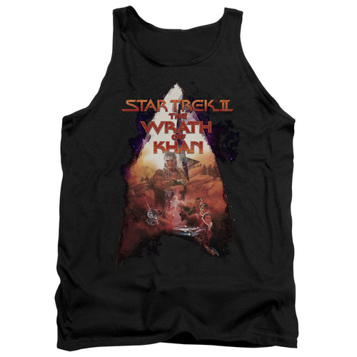 Star Trek The Wrath of Khan Delta Poster Tank Top