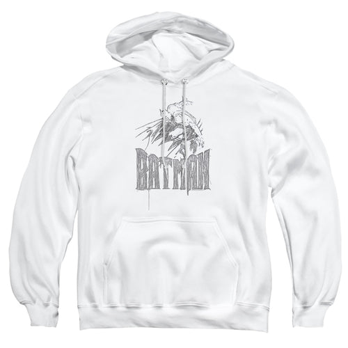 Batman Knight Sketch Pullover Hoodie