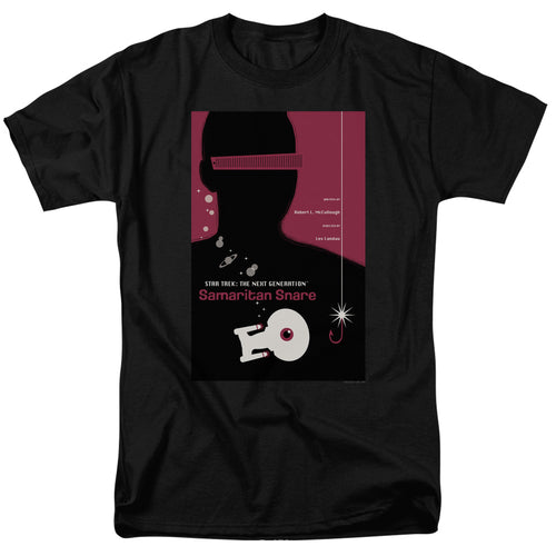 Star Trek Samaritan Snare Black T-Shirt