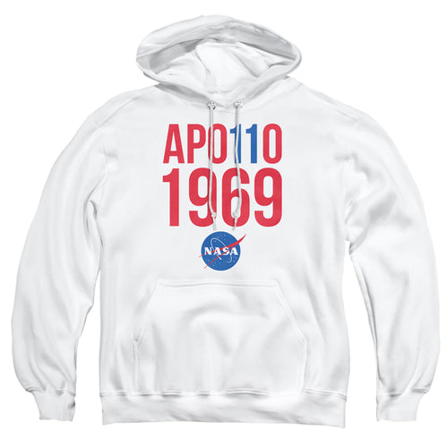 NASA Apollo 11 Big Type Pullover Hoodie