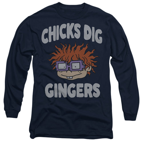 Rugrats Chicks Dig Gingers Long Sleeve T-Shirt