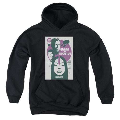 Star Trek Juan Ortiz Elaan of Troyius Black Youth Hoodie