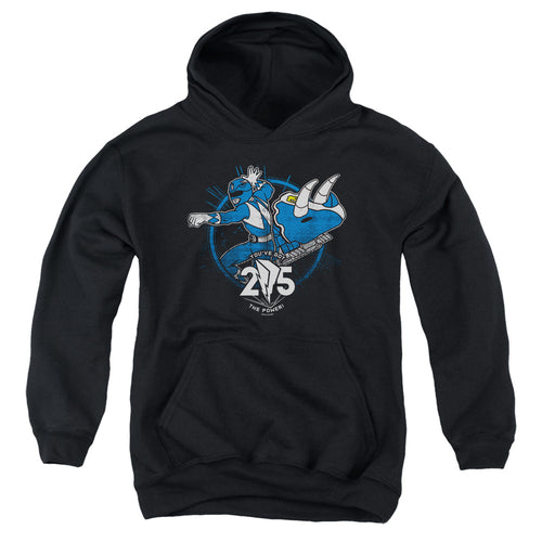 Mighty Morphin Power Rangers Blue 25 Youth Hoodie