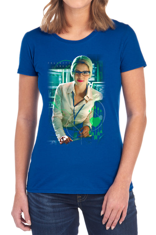 Arrow Felicity Smoak Womens T-Shirt