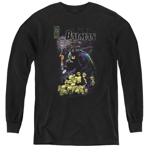 Batman Cover #516 Youth Long Sleeve T-Shirt