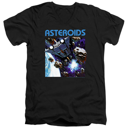 Atari 2600 Asteroids V-Neck T-Shirt