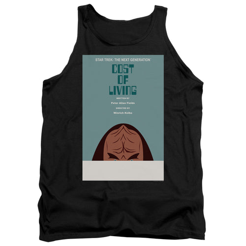 Star Trek Cost of Living Black Tank Top