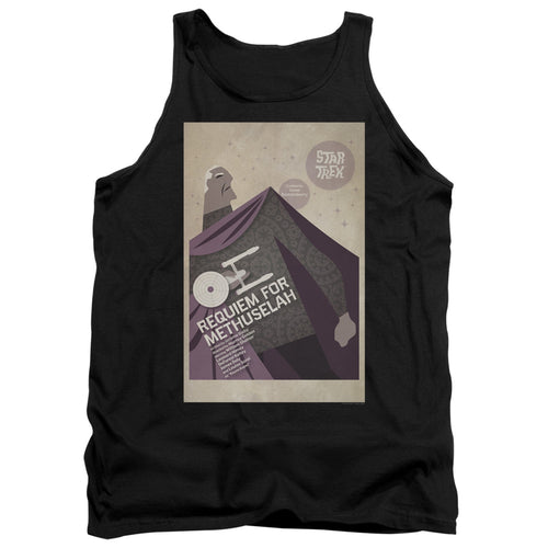 Star Trek Juan Ortiz Requiem for Methuselah Black Tank Top