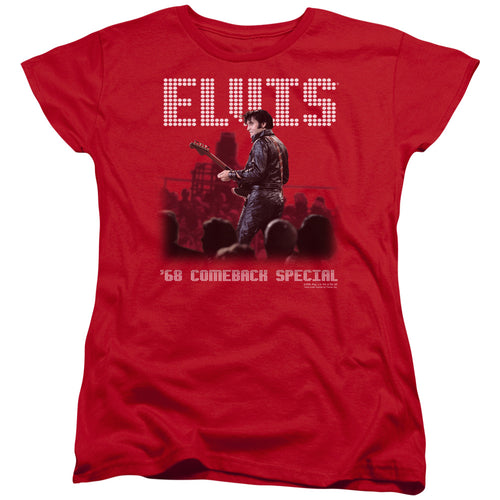 Elvis Presley Return Of The King Womens T-Shirt