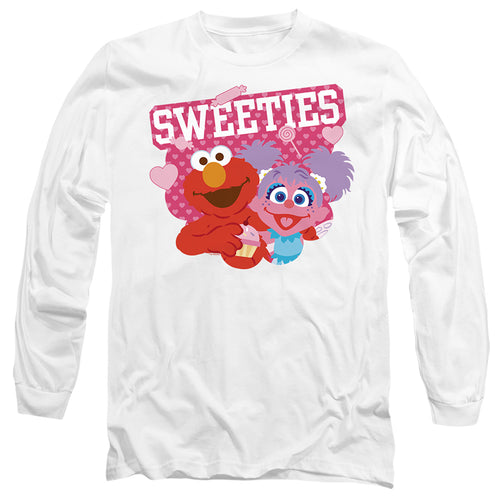 Sesame Street Valentine's Day Sweeties Elmo and Abby Long Sleeve T-Shirt
