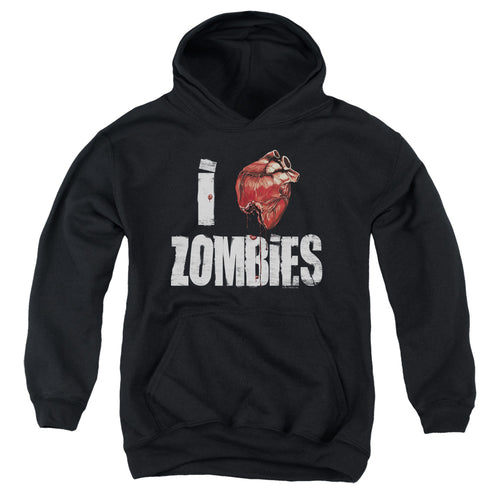 I Heart Zombies Youth Hoodie