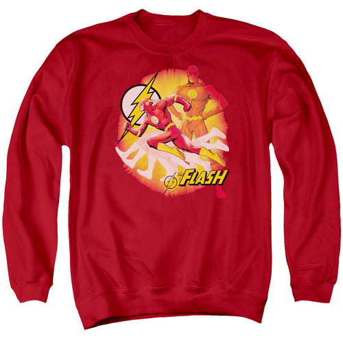 Justice League Lightning Fast Crewneck Sweatshirt