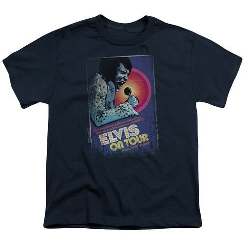Elvis Presley On Tour Poster Youth/Toddler T-Shirt