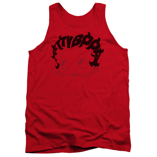 Betty Boop Word Hair Tank Top