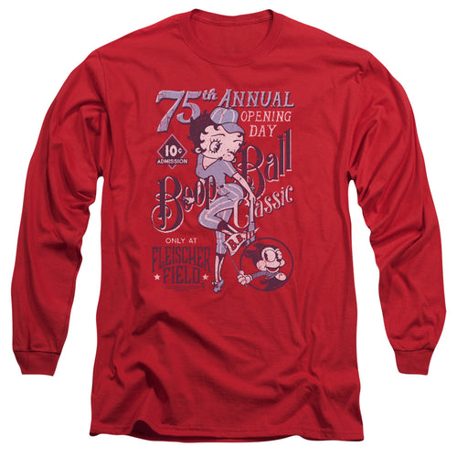 Betty Boop Boop Ball Long Sleeve T-Shirt