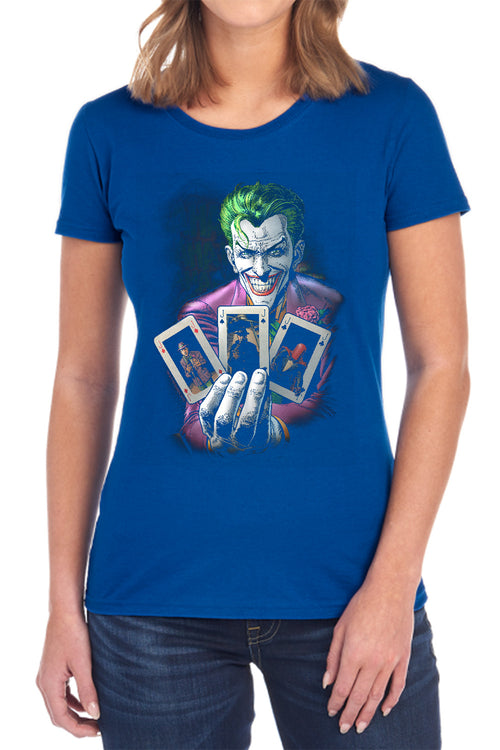 Batman 3 Of A Kind Womens T-Shirt