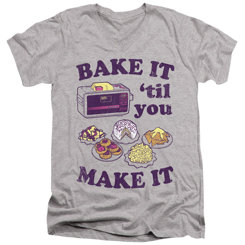Easy Bake Oven Bake It Til You Make It V-Neck T-Shirt