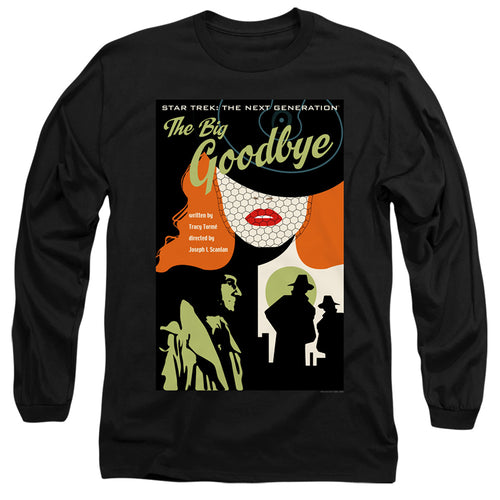 Star Trek The Big Goodbye Black Long Sleeve T-Shirt