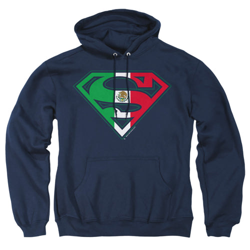 Superman Mexican Shield Pullover Hoodie