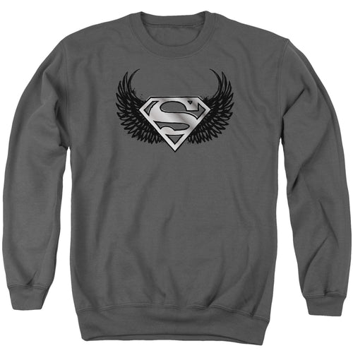 Superman Dirty Wings Crewneck Sweatshirt