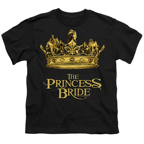 The Princess Bride Crown Black Youth/Toddler T-Shirt