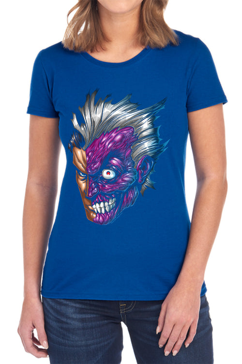 Batman Just Face Womens T-Shirt