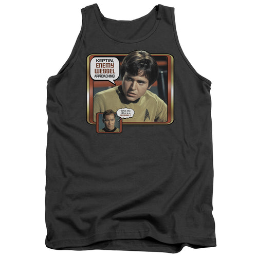 Star Trek Chekov Enemy Wessel Tank Top