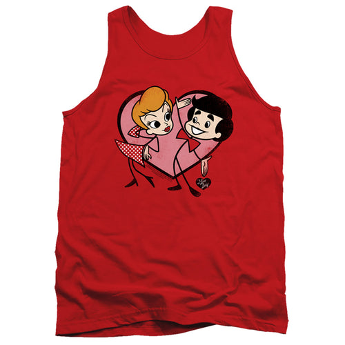 I Love Lucy Cartoon Love Tank Top