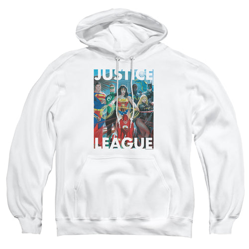 DC Comics Hall Of Justice Pullover Hoodie