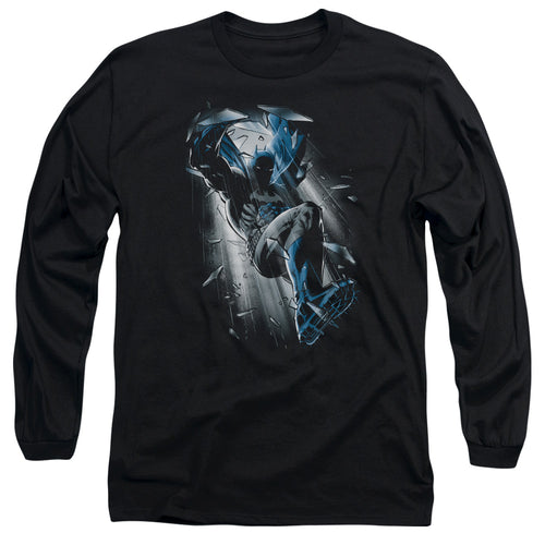 Batman Bat Crash Long Sleeve T-Shirt