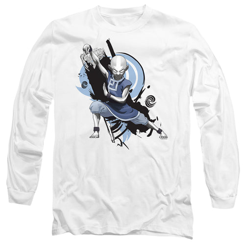 Avatar: The Last Airbender Energybending Aang Long Sleeve T-Shirt