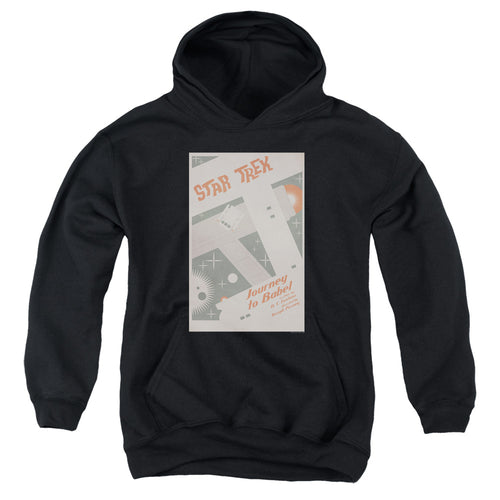 Star Trek Juan Ortiz Journey to Babel Black Youth Hoodie