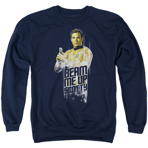 Star Trek Beam Me Up Scotty Crewneck Sweatshirt