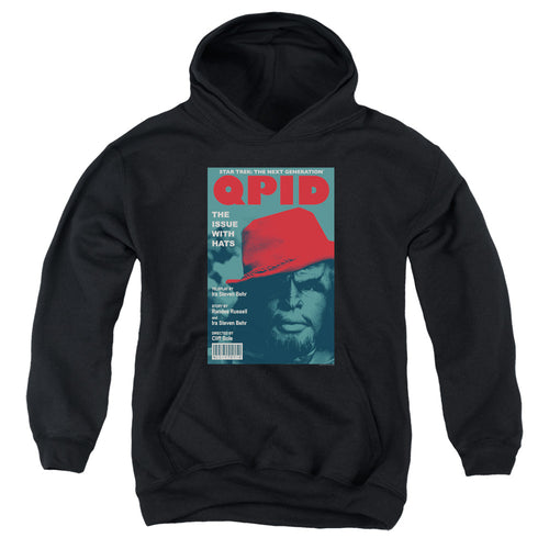 Star Trek Qpid Black Youth Hoodie