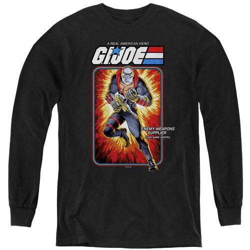 G.I. Joe Destro Card Youth Long Sleeve T-Shirt