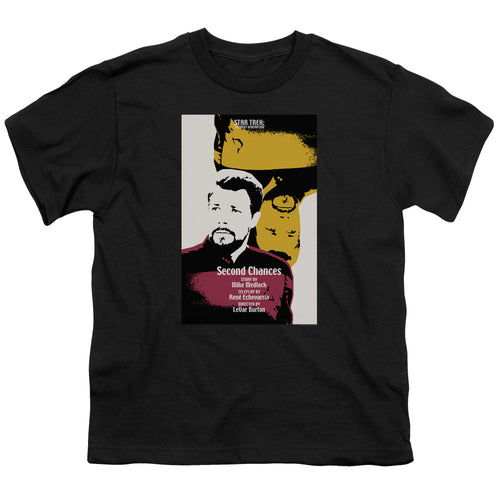 Star Trek Second Chances Black Youth/Toddler T-Shirt