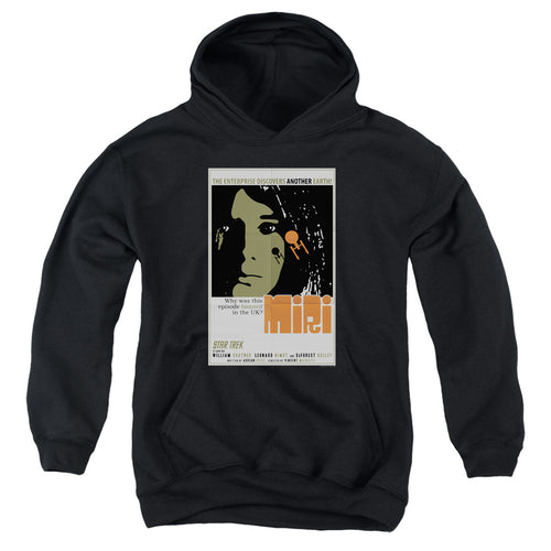 Star Trek Miri Black Youth Hoodie
