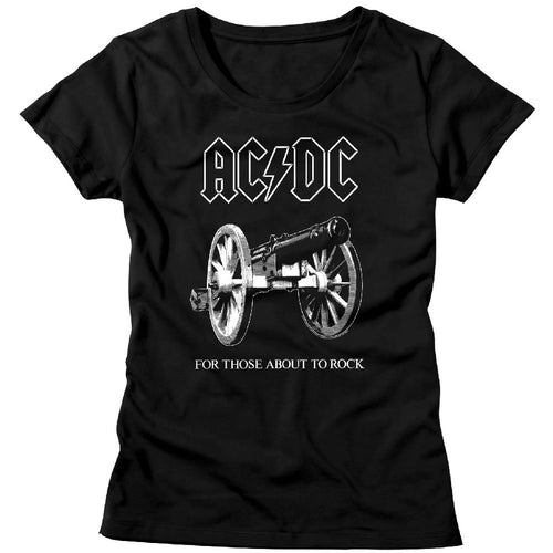 AC/DC Ladies T-Shirt - About to Rock