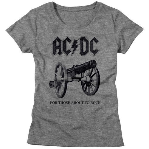 AC/DC Ladies T-Shirt - About to Rock Again